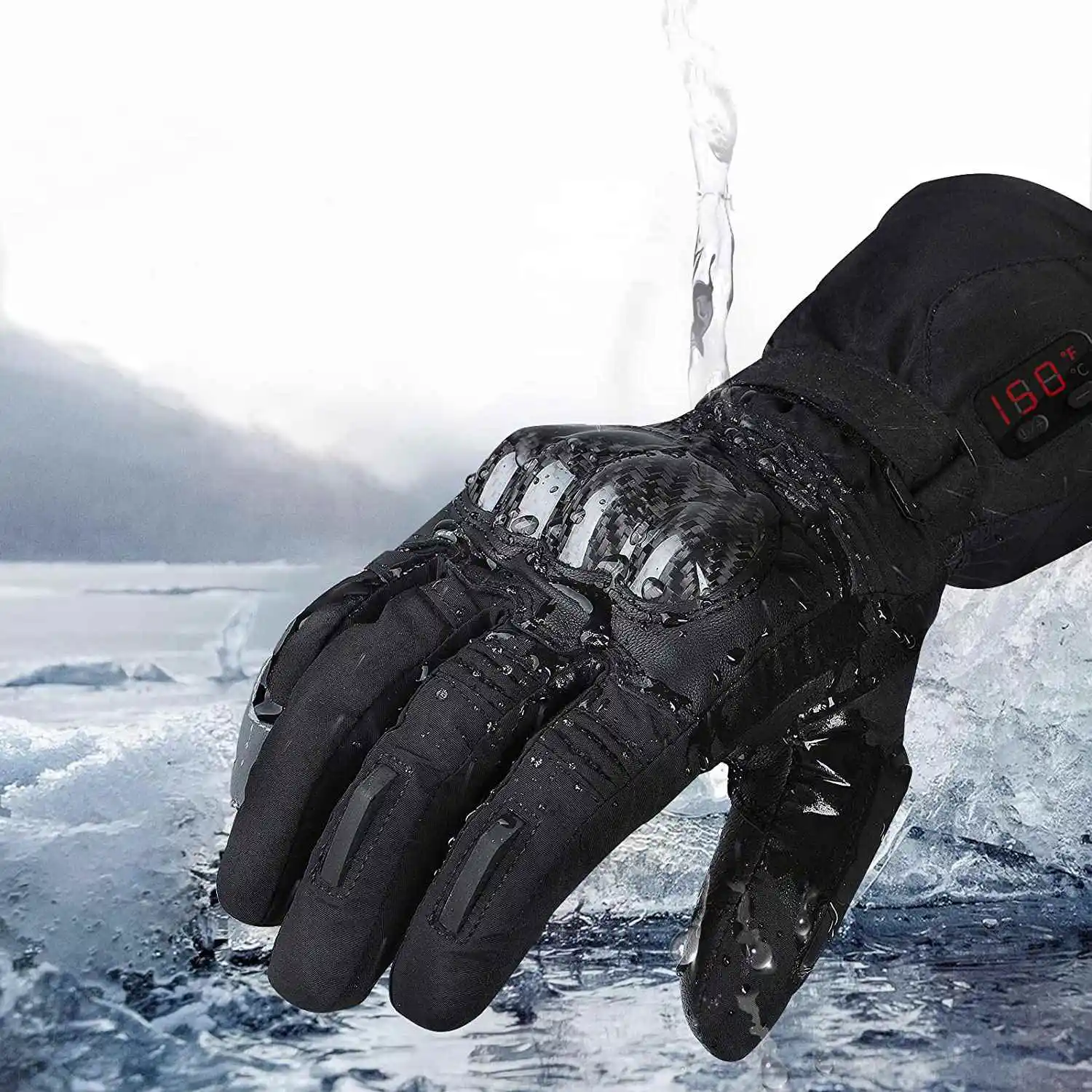 Various Specifications China Wholesale Heated Gloves For Men Electric Winter Leather