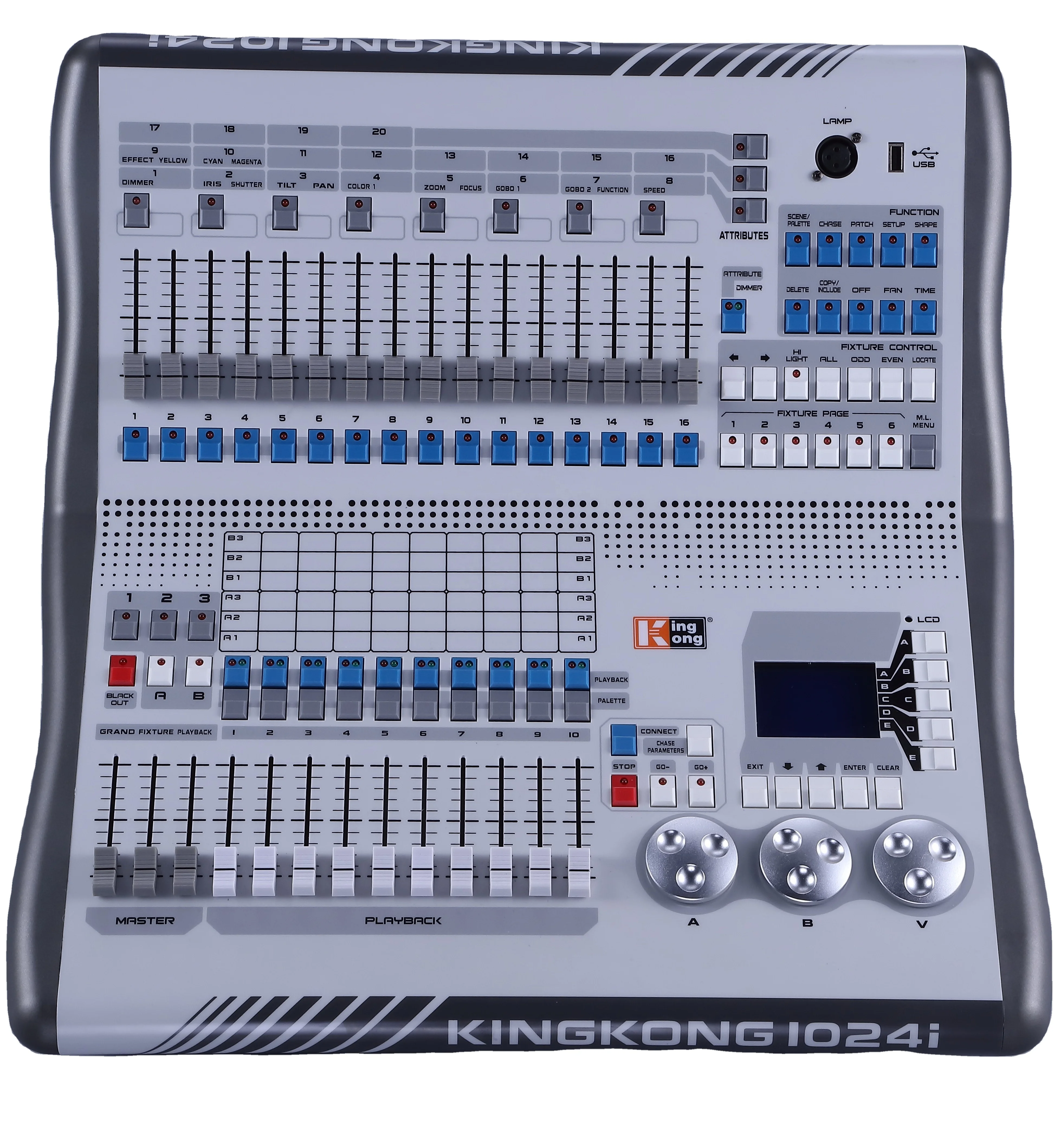 King Kong 1024I DMX Professional Lighting Controller