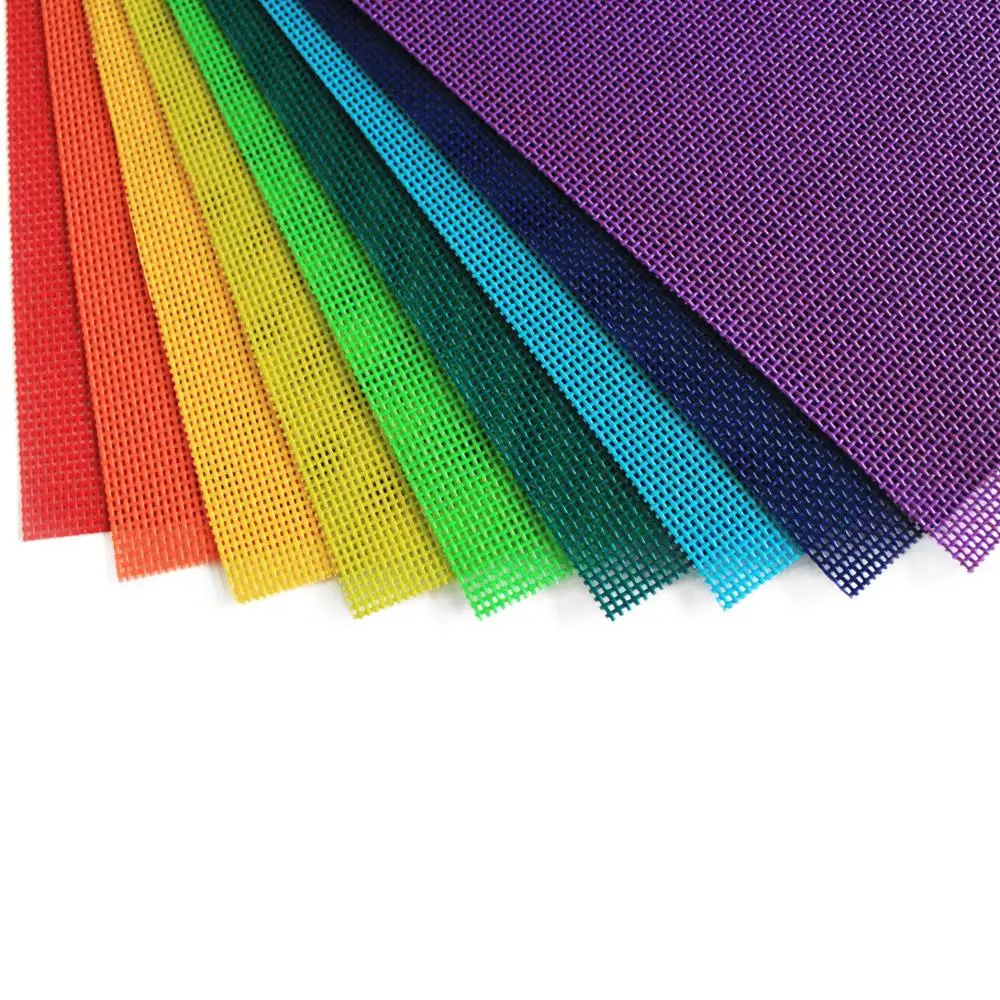 Полиэфирная сетка с ПВХ покрытием сверхпрочная виниловая сетчатая Крышка для бассейна из Индивидуальный размер и цвет ткань