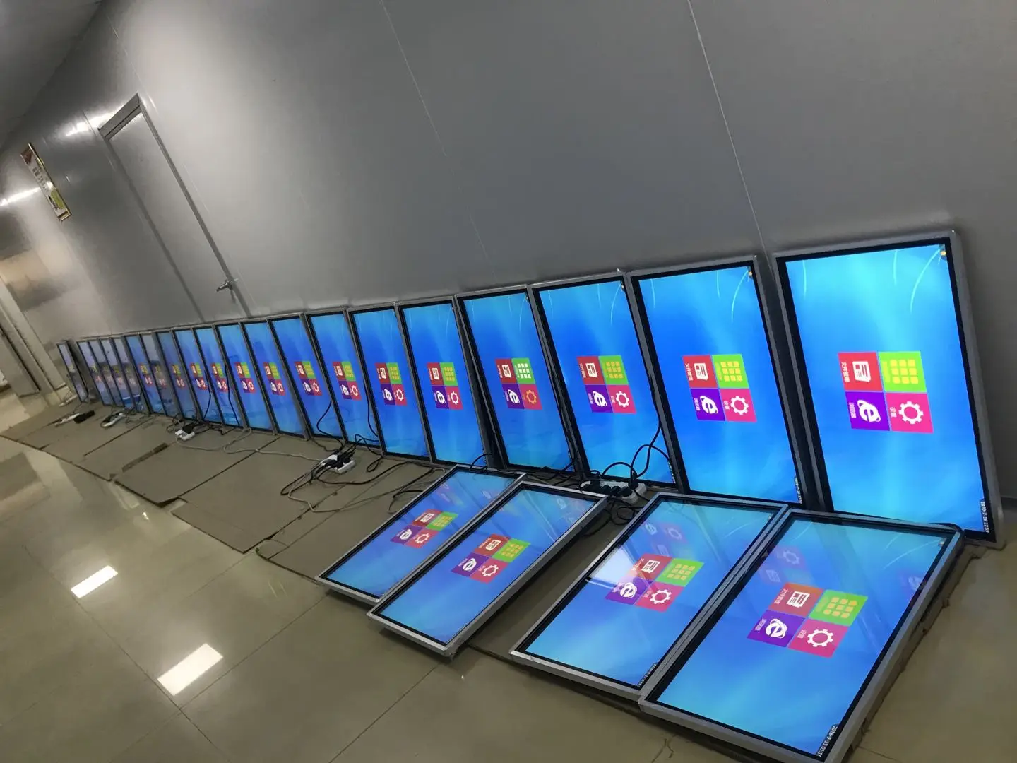 wall mounted sinmar touch screen all in one