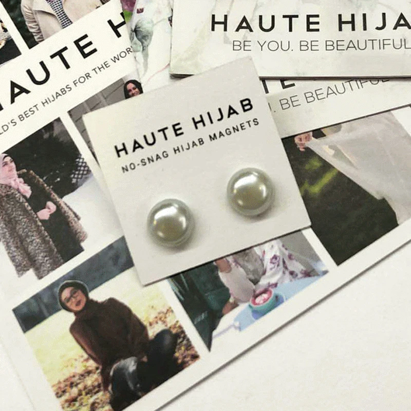wholesale pearl medical custom fashion luxury jewelry brooches and women hijab magnet pins