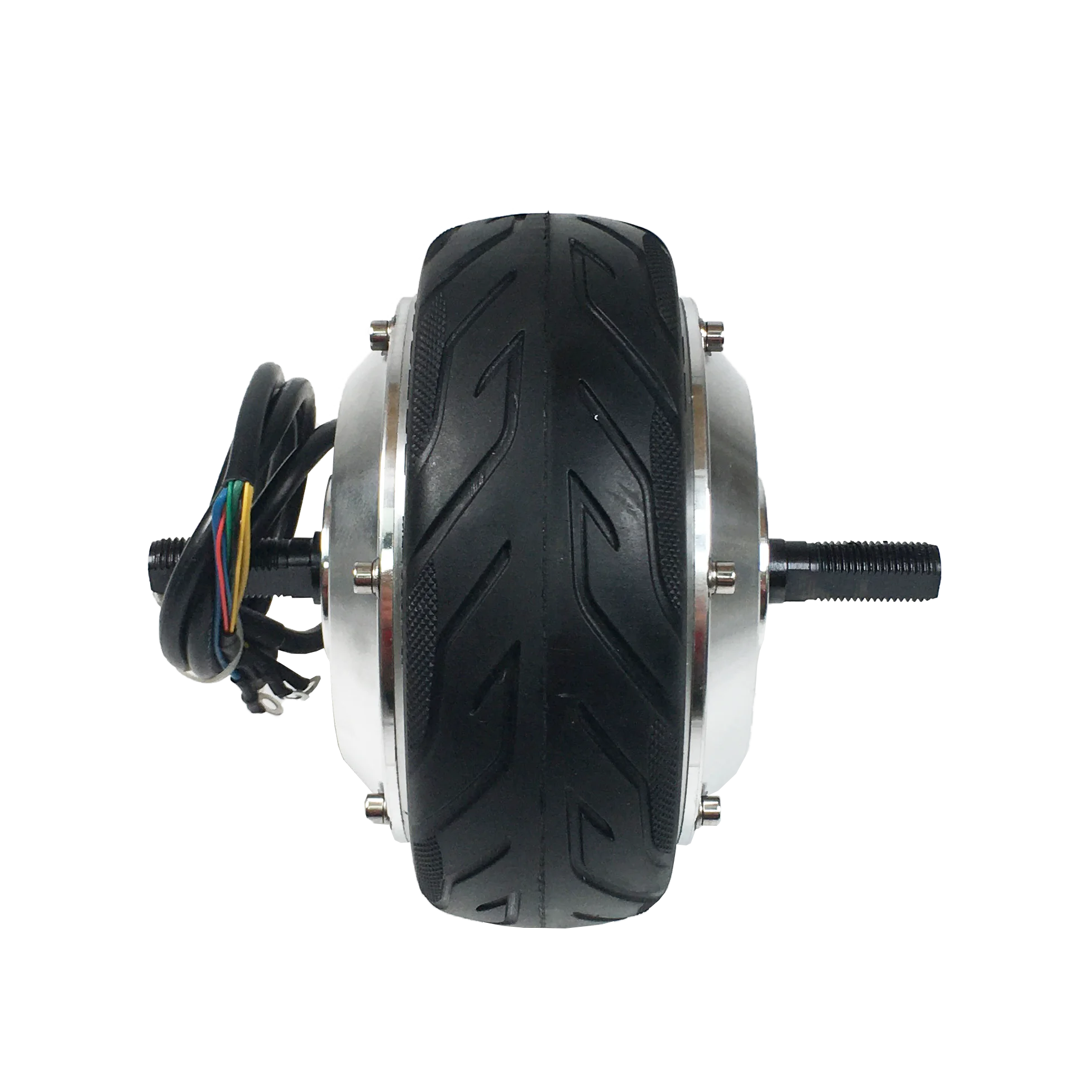 L-faster 6 Inch 36V 48V 350W Brushless Geared Hub Motor Wheel High Torque Low Speed For Electric Cart