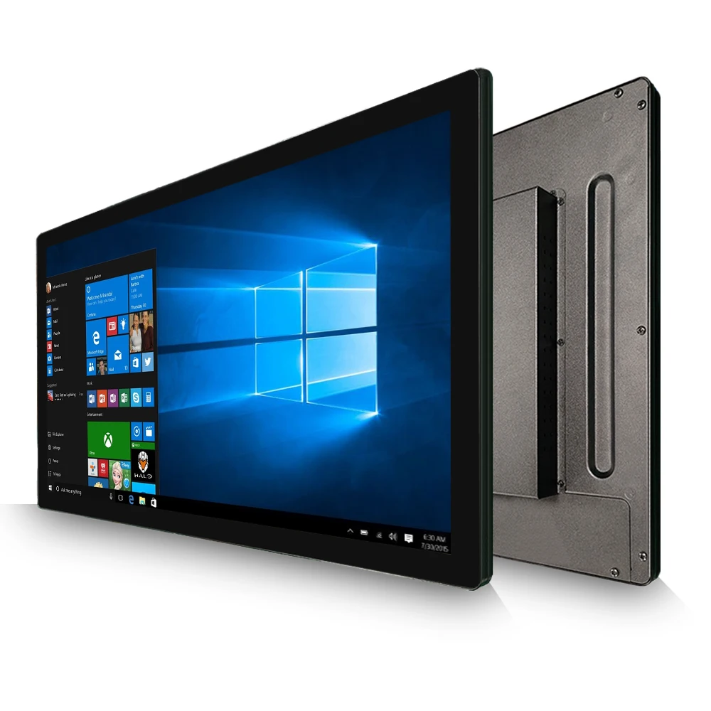 AIO Monoblock Win10 desktop all in one  computer Touch Screen 21.5 inch Intel core I3 I5 I7 I9 Office Win 10 All in one computer