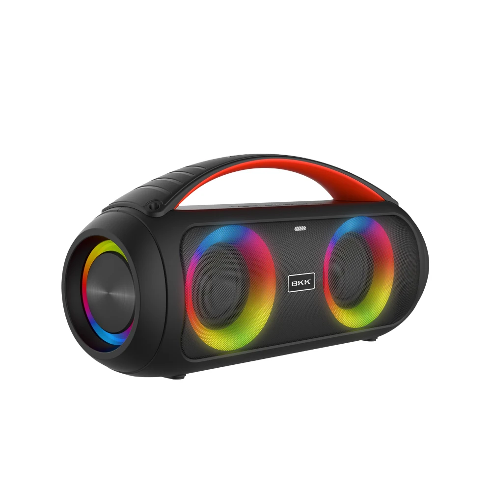 Hot style portable waterproof IPX5 super bass subwoofer party TWS RGB wireless speaker