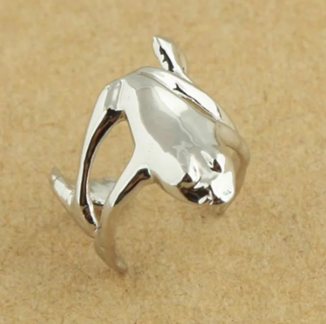 Gold Plated Punk Jewelry Frog Ear Clip Earrings Trendy Fashion for Weddings Parties Gifts Anniversaries