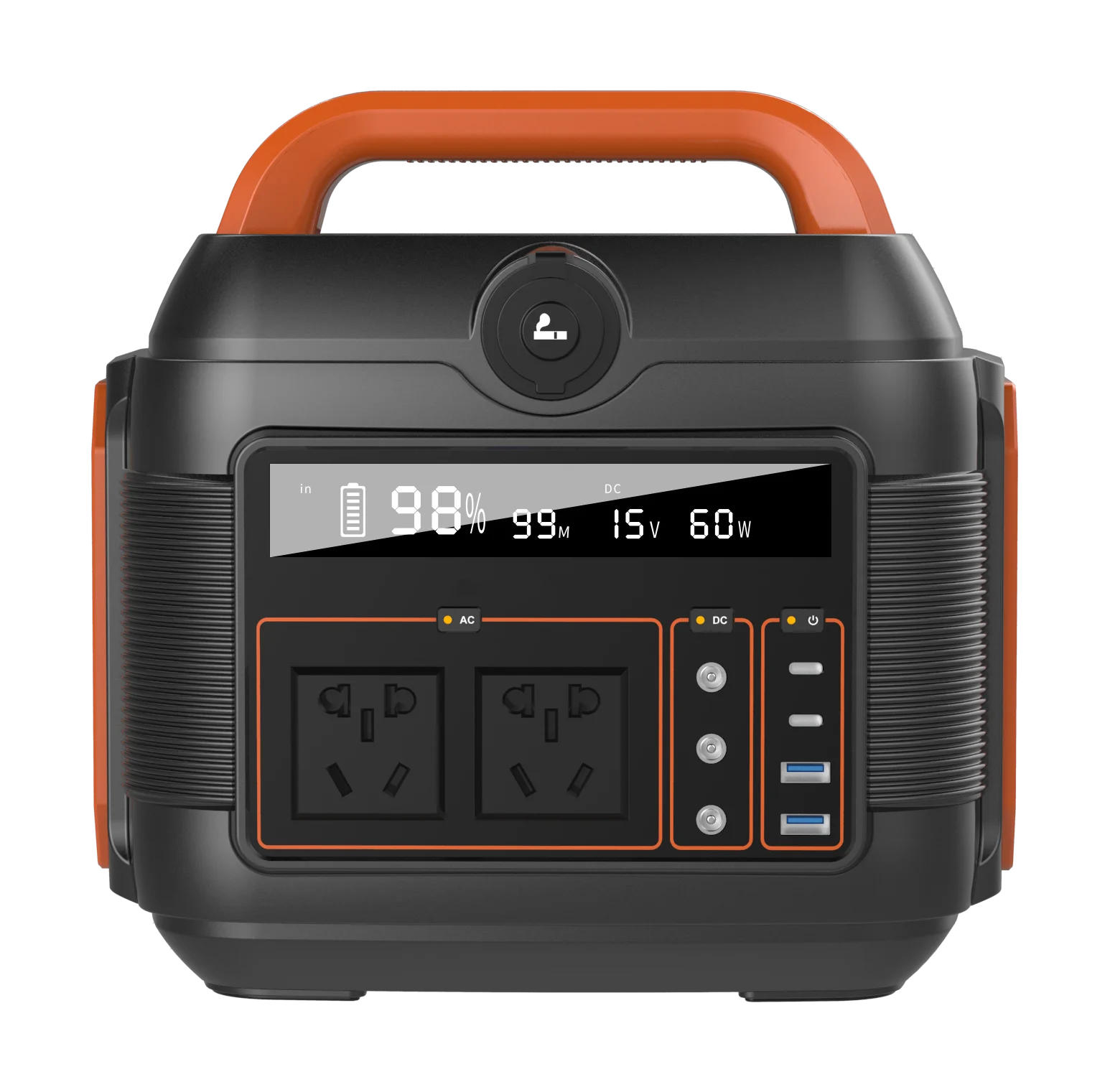 Литиевая батарея для кемпинга 160000 мАч переносная солнечная портативная электростанция домашнего использования выход 220 В/110 В мощность 300 Вт 600