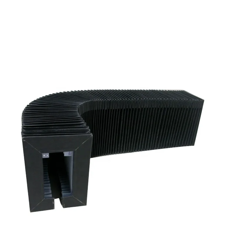 accordion protection cnc bellows cover accordion protective flexible dust cover