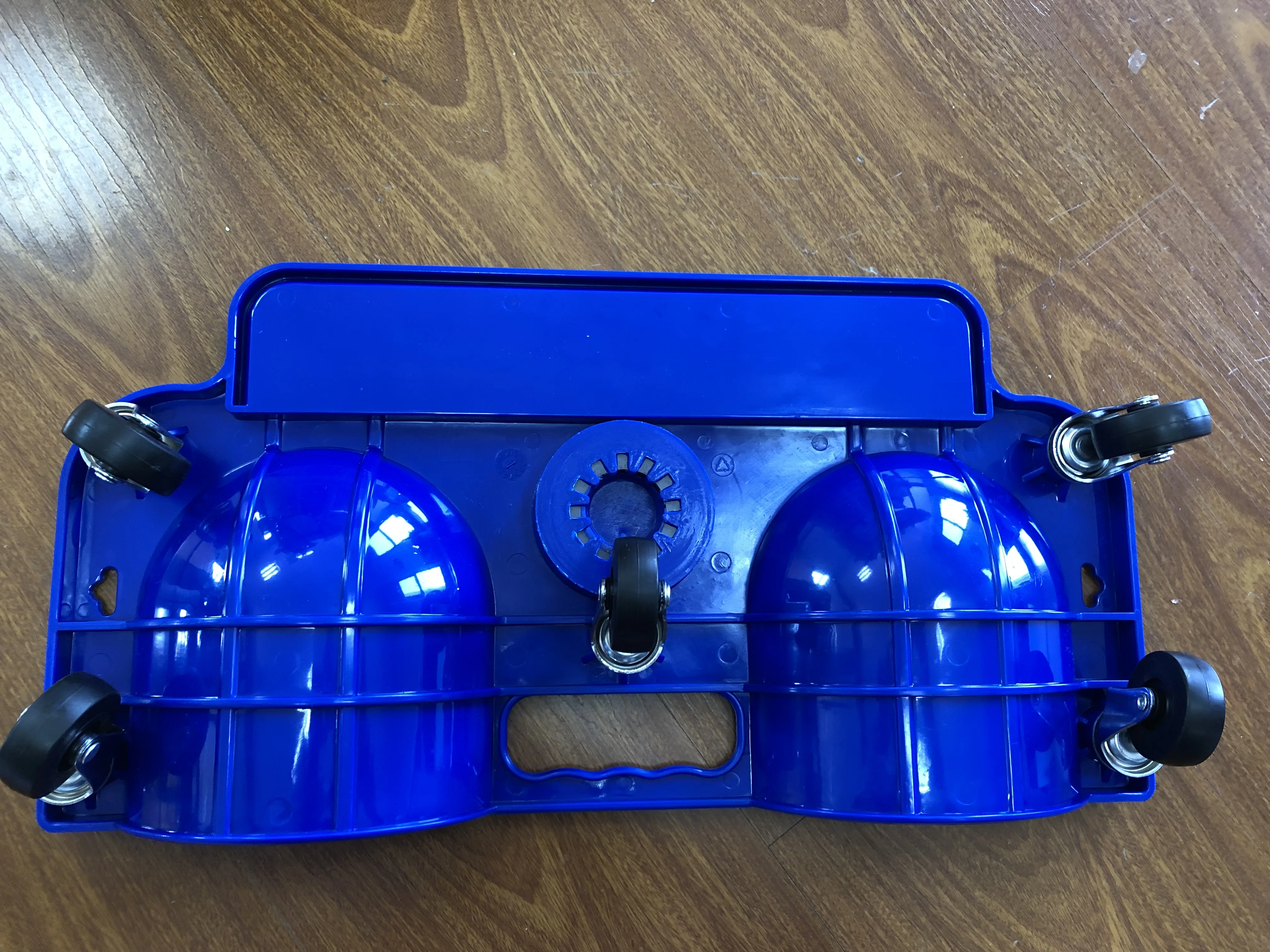 Rolling Knee Creeper Pads ABS High-Impact Frame 5 Swivel Castors Tool Tray Holder