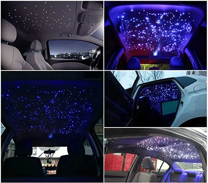 12 В постоянного тока Золотой корпус 16 Вт RGBW светодиодный светильник двигатель для украшения крыши автомобиля