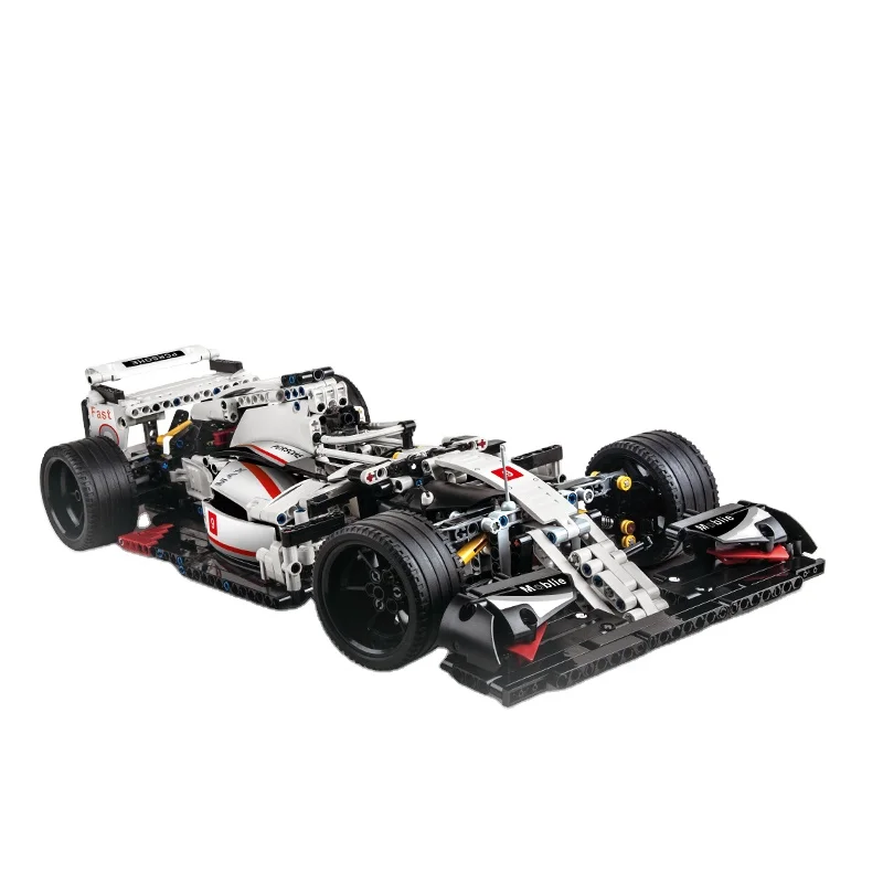 hot sales diy assembly car F1 model building bricks toys technic for child
