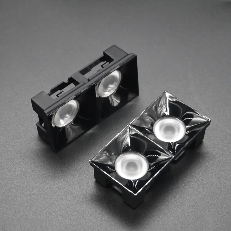 2*2 Lenses 4 In 1 3030 3535 Module Optical Xpg3 Lens Led Street Light Components Optical Projector Lens 3030