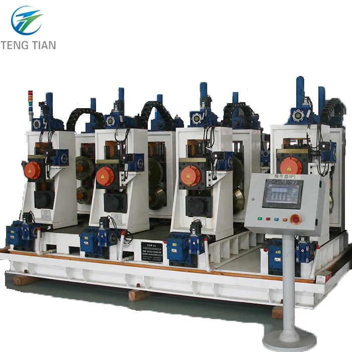 TengTian Full-Automatic Pipe Making Machinery High Precision Welding Pipe and Tube Production Line