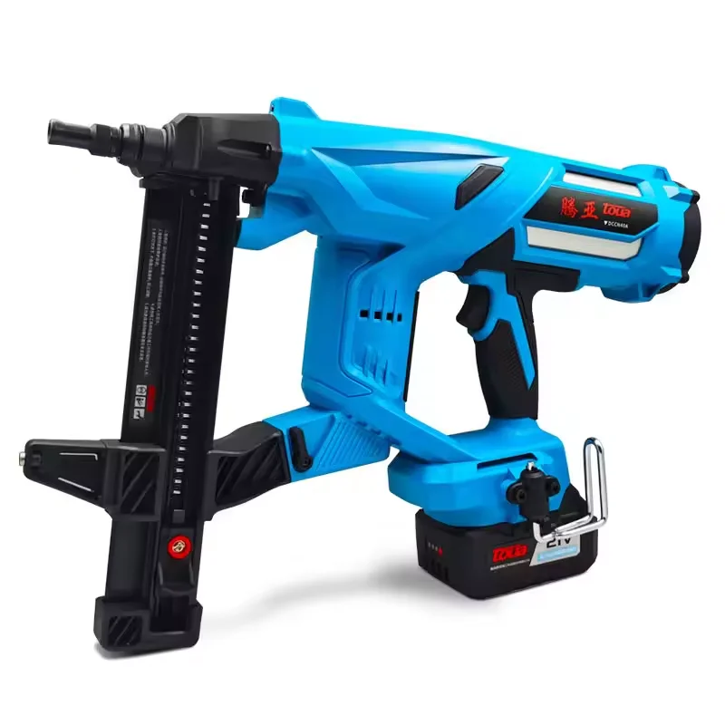 Hot Selling Product Toua Dccn40A Cordless Lithium Electric Drive Steel Battery Nail Gun