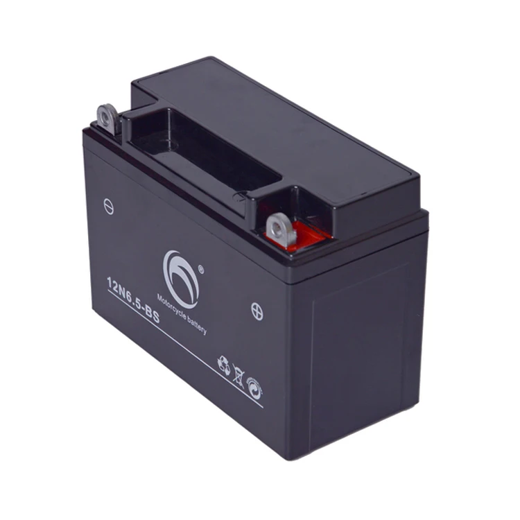 Guangdong Kejian 12N6.5-BS Sealed Lead Acid Maintenance Free Motorcycle Start Battery Factory Price