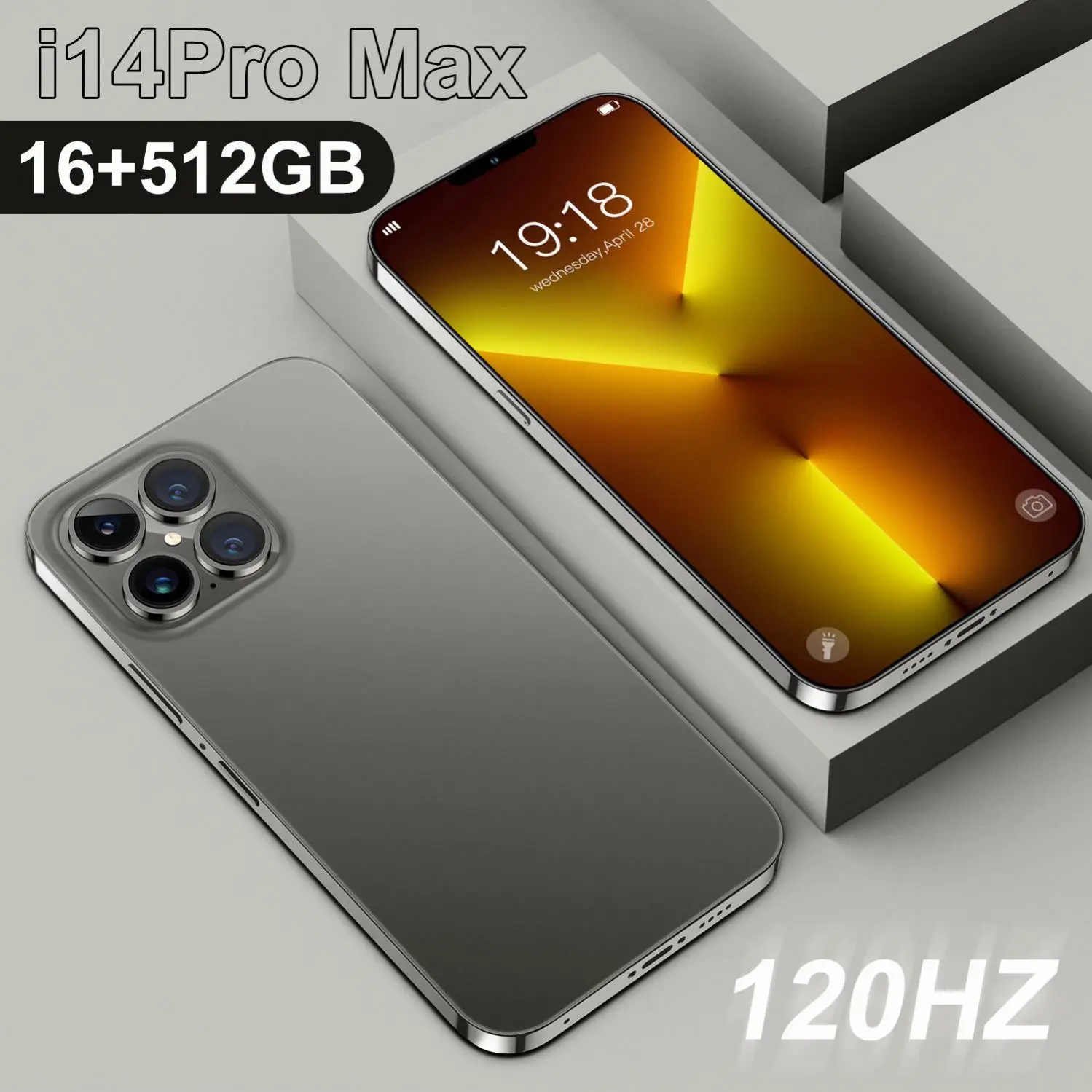 Factory Wholesale High Quality I14 Pro Max Smart Phone Mobile Phones