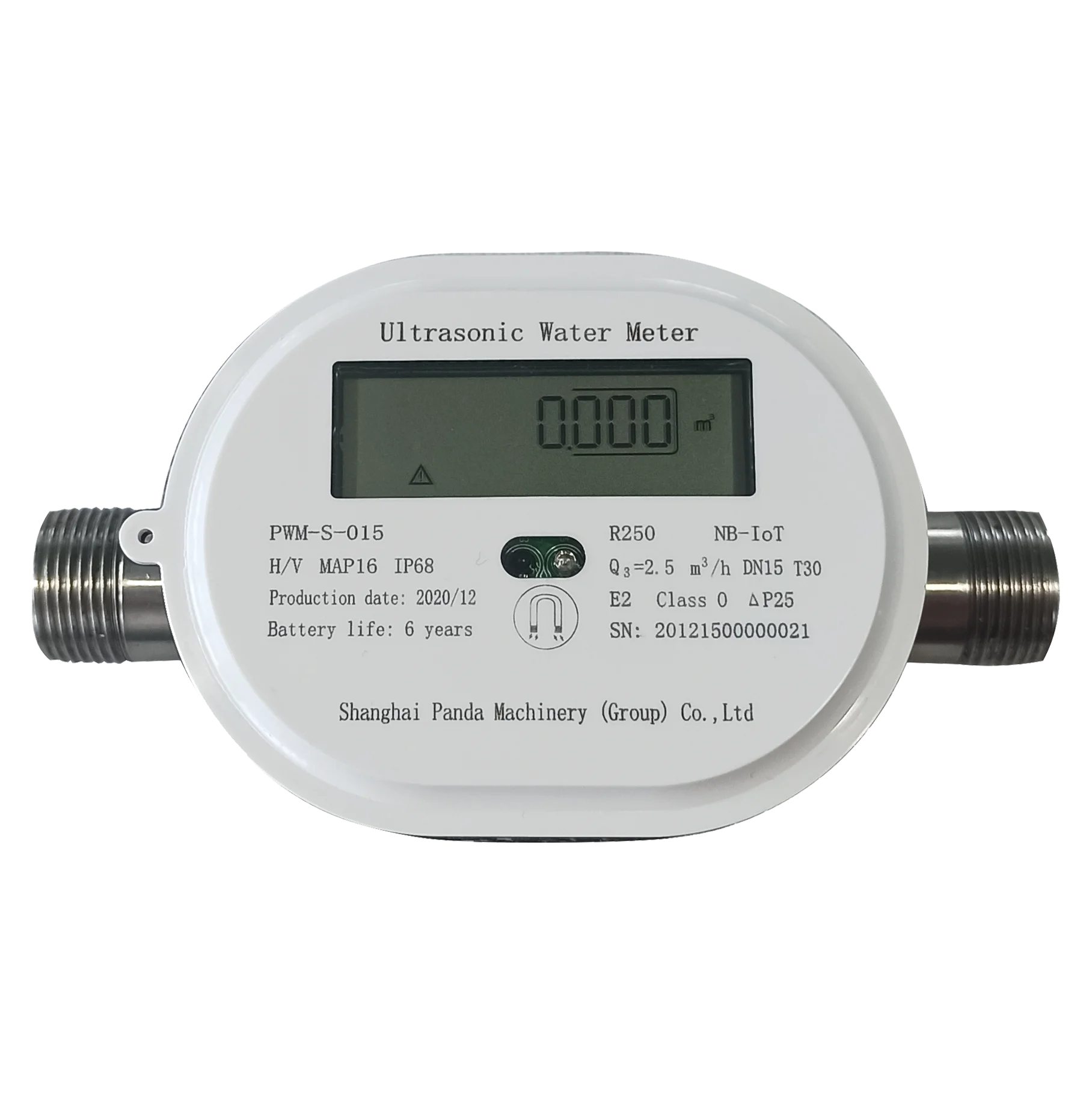 Residential Ultrasonic Water Meter Lora 15mm