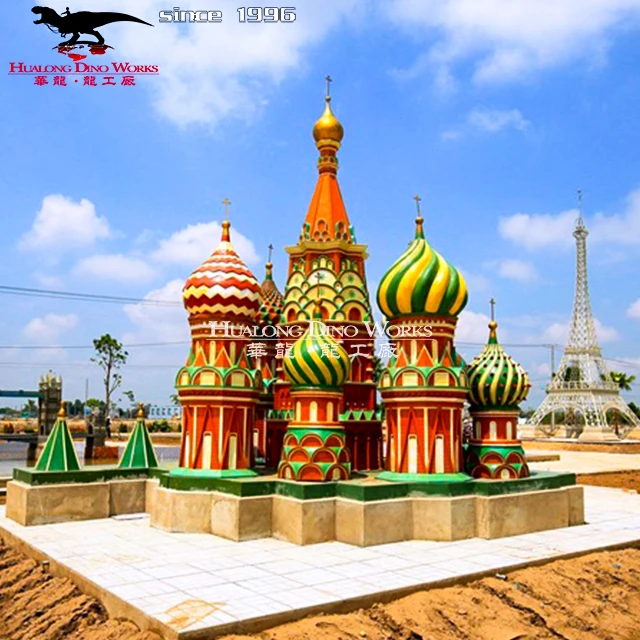 Outdoor Theme Park Decoration Waterproof Miniature Landscape