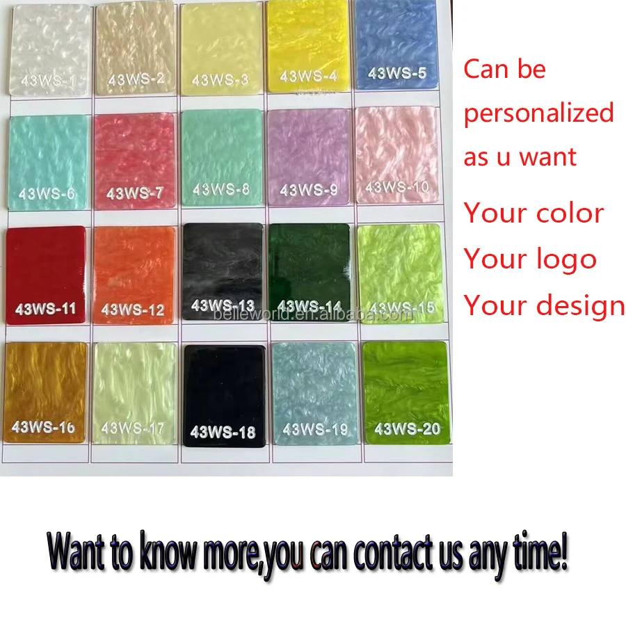 BELLEWORLD custom logo letters color hair claw accessories Alligator Diamond acetate Rhinestones hair claw Banana Hair Clips