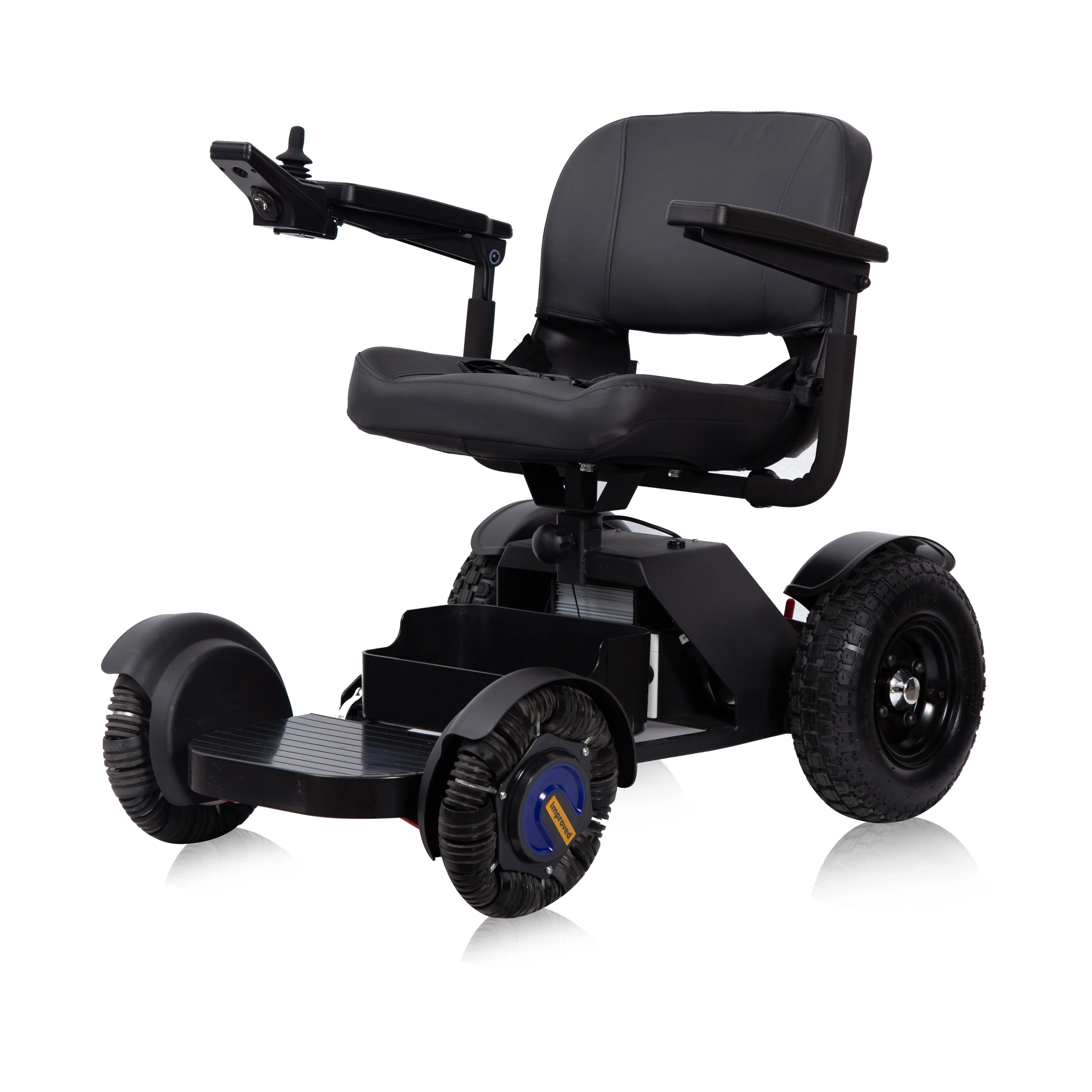 High-End Electric Wheelchair Elderly Manufacturers Direct Fully Automatic Intelligent Off-Road Travel Portable