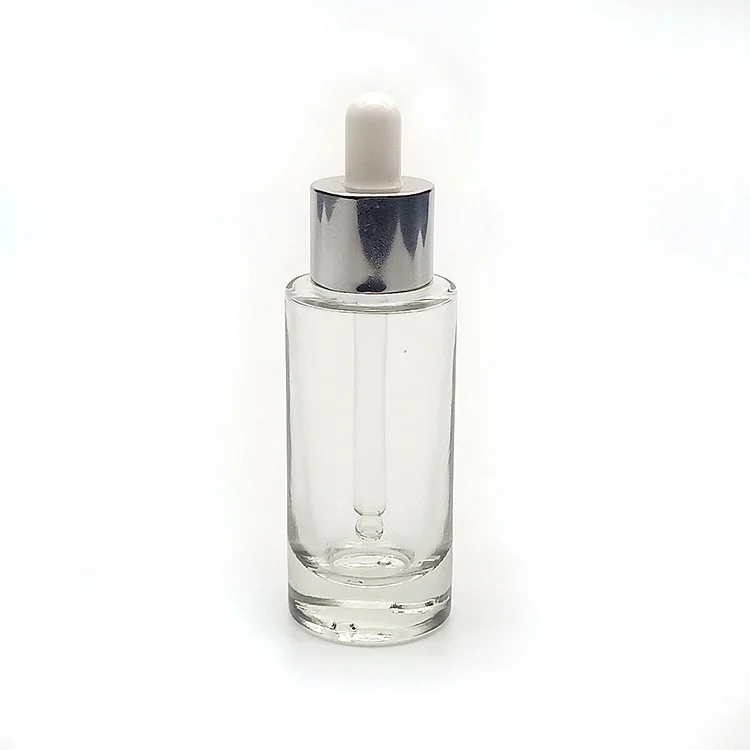 
direct sales transparent skin care essential oil glass bottle manufacturers 