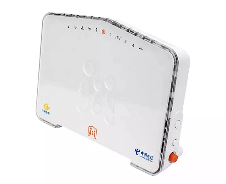 Huawei HG8145C Fiber Optic Equipment Gpon Onu Ont HG8145C Used Huawei Router With 4FE + 1POTS+1USB+WiFi Internal Antenna