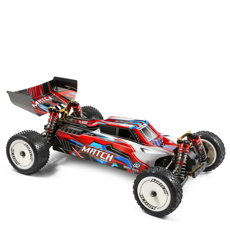  Полноразмерный полноприводный внедорожник WLToys 104001 1:10 2 4 ГГц сплав Высокоскоростной игрушечный автомобиль с дистанционным управлением модель электромобиля