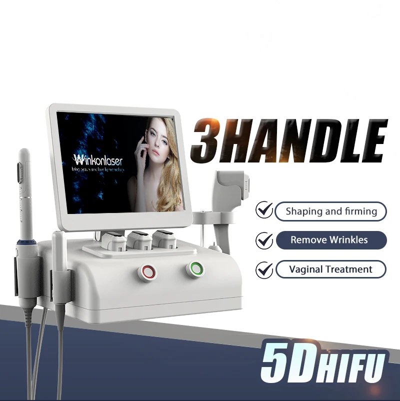 Wrinkle Removal 5D Hifu Vaginal Tightening Smas V Max Face Lifting 11 Lines 3D 4D Hifu Machine Hifu Professional