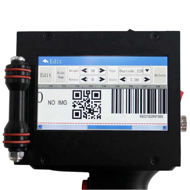 
popular small portable 25.4mm handy coder batch code printers multi colour inkjet label expiry date laser printer 