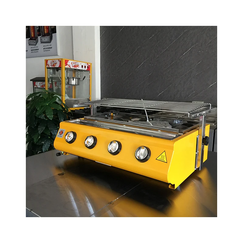 Industrial Smokeless Electric Bbq Grill Korean Bbq Grill Table/chicken Grill Machine/kamado Grill Machine Gas Stainless Steel
