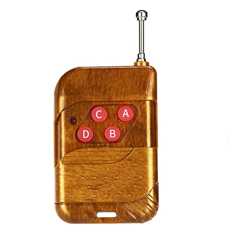 315/433/418/430MHZ Universal Wireless Copys Code Remote Control Controller 4 Channel Electric Cloning Gate Garage Door Car Key