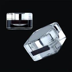 Best selling high quality acrylic cream container square plastic jar