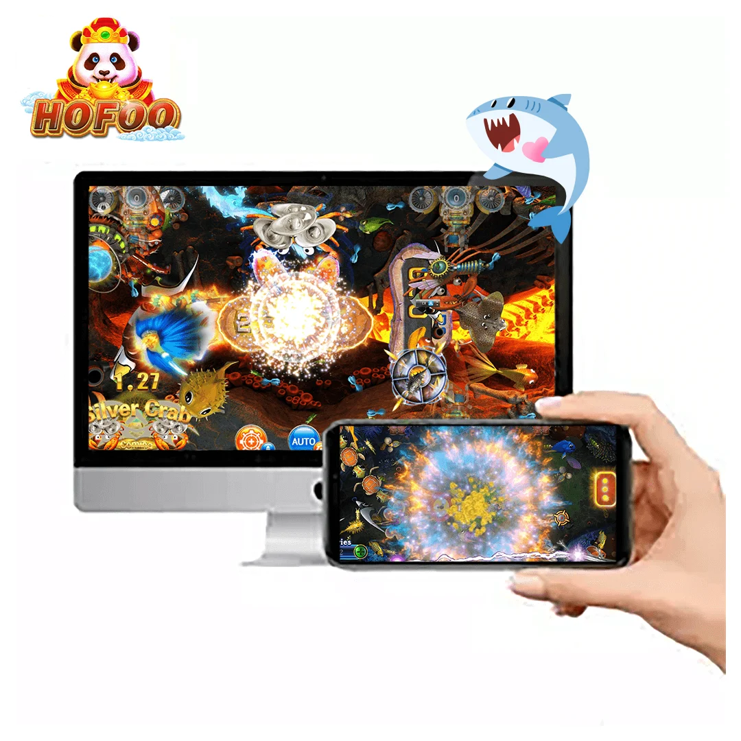 Customized Online Fish Game Software Android & Apple Gaming Platform Distributor Selling Game Credits Coin Operated Online Games