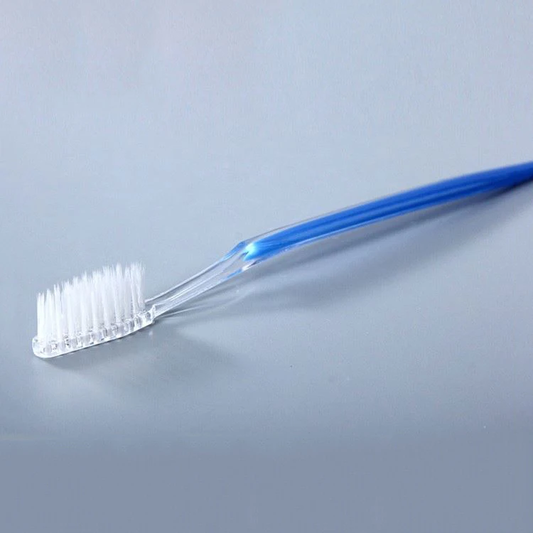 Promotion Disposable Hotel Toothbrush / Chinese manufacturers wholesale one-time hotel toothbrush / white travel toothbrush