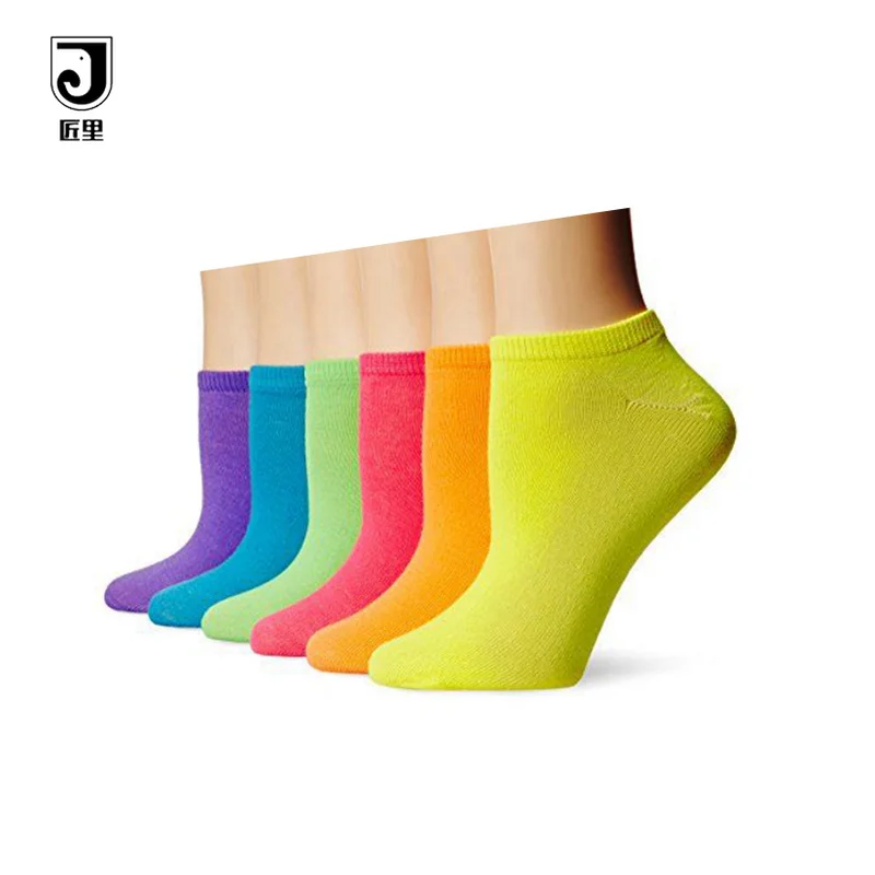 JL-A152 оптом Неоновые носки лодыжки