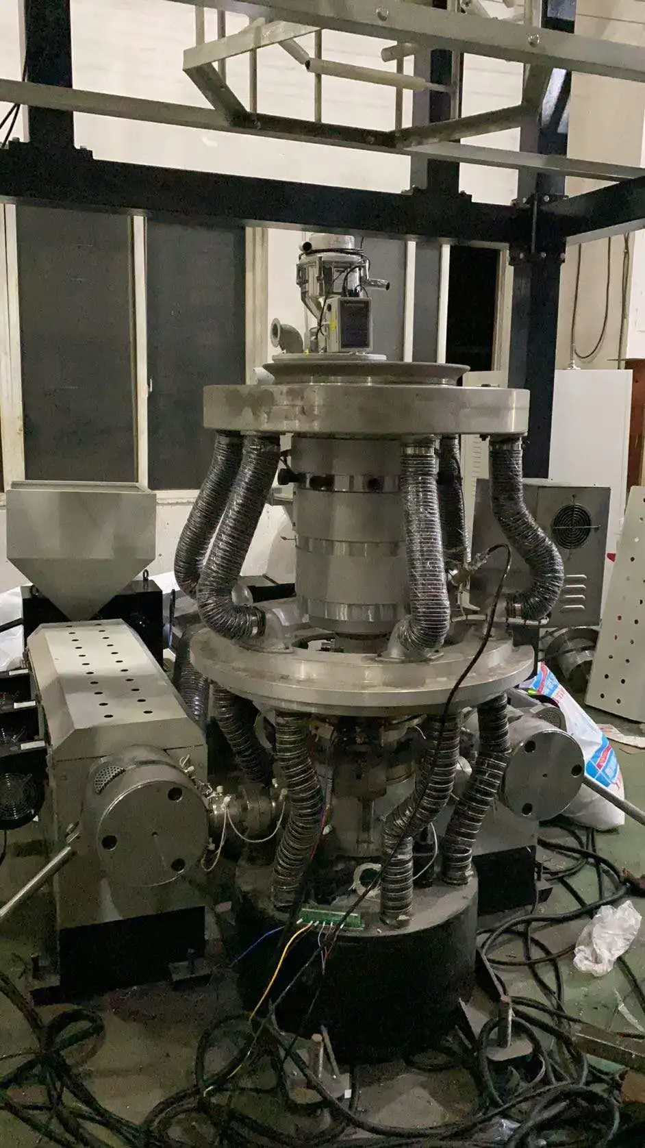 Ruian Ruipai Ruiplas Brand LDPE Biodegradable Co-Extrusion Nylon ABA HDPE 3 Layer blowing film machine