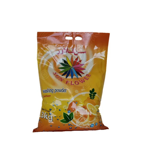 Wholesale retail 25kg Bulk Organic Hand Washing Long Lasting Perfume Laundry Detergent Powder