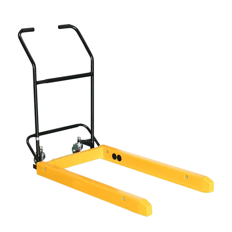 plate truck plastic container transport cart hand manual mini Turnover Box Cart truck box trolley