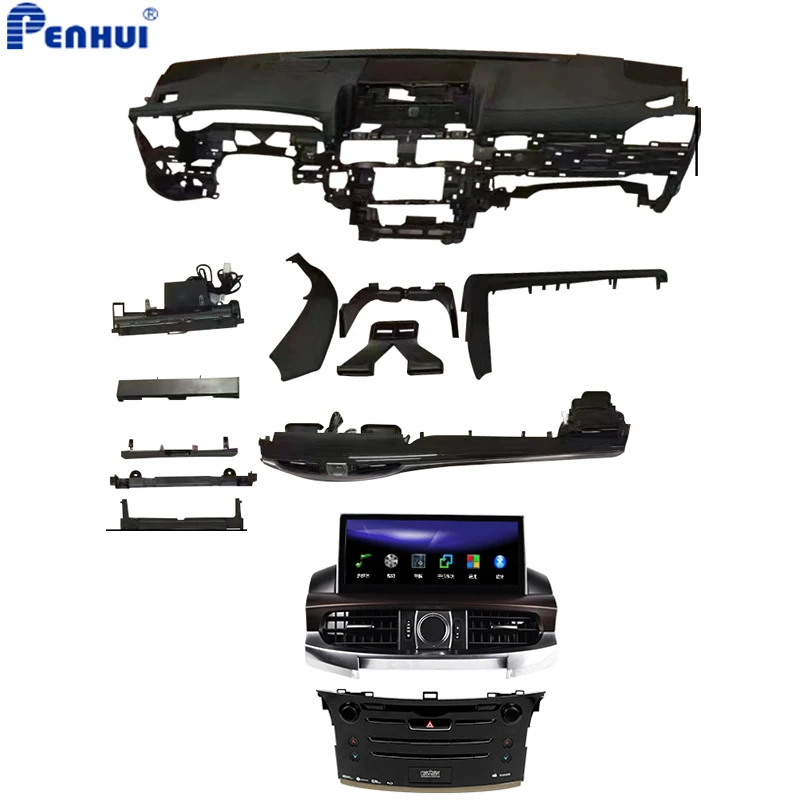 Upgrading kits for Toyota Lexus LX570 Car interior upgrade DVD Multimedia Audio Video Player Speakers Amplifier