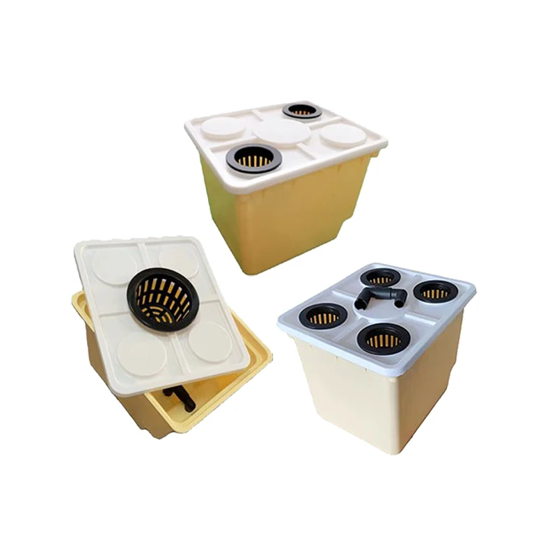 Netherlands Barrel Vegetables  Greenhouse Plastic Growth Planter Hydroleca Clay Ball Hydroponic Bucket Plants Growing Container