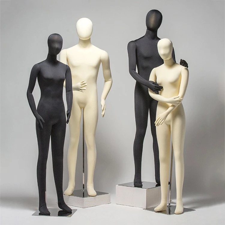 
Clothing Store Display Full Body Men/Women Foam Mannequin Adjustable 