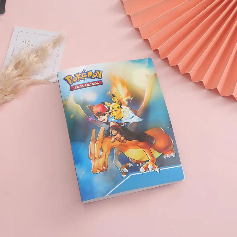 Wholesale Anime Products 160pcs Pokemoned Collect Card Book Storage Booklet Poke mon Toys