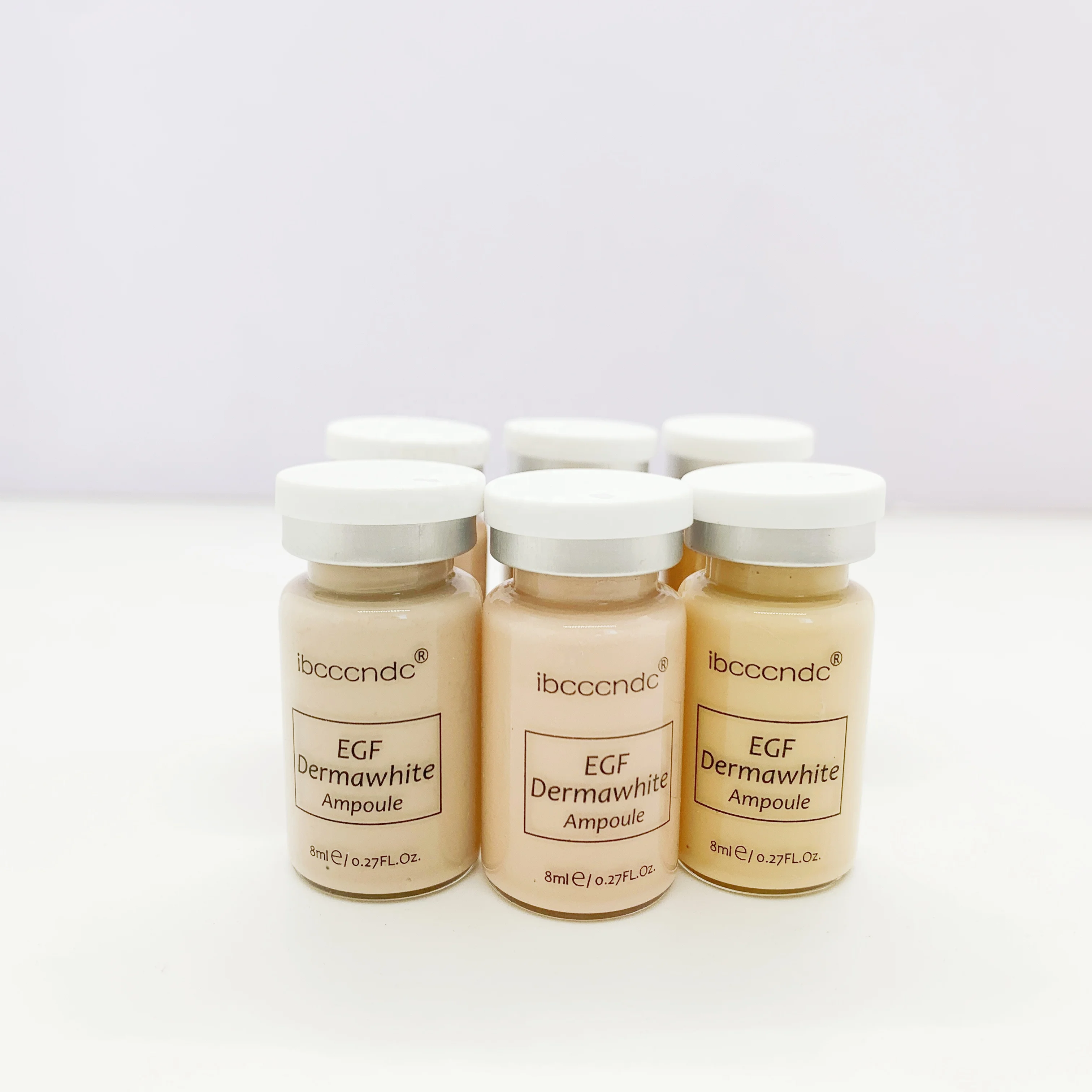 12pcs/box Korea BB Cream Facial bb Serum Mix Starter Kit with bb Foundation Niacinamide for Effective Brightening 6 Colors