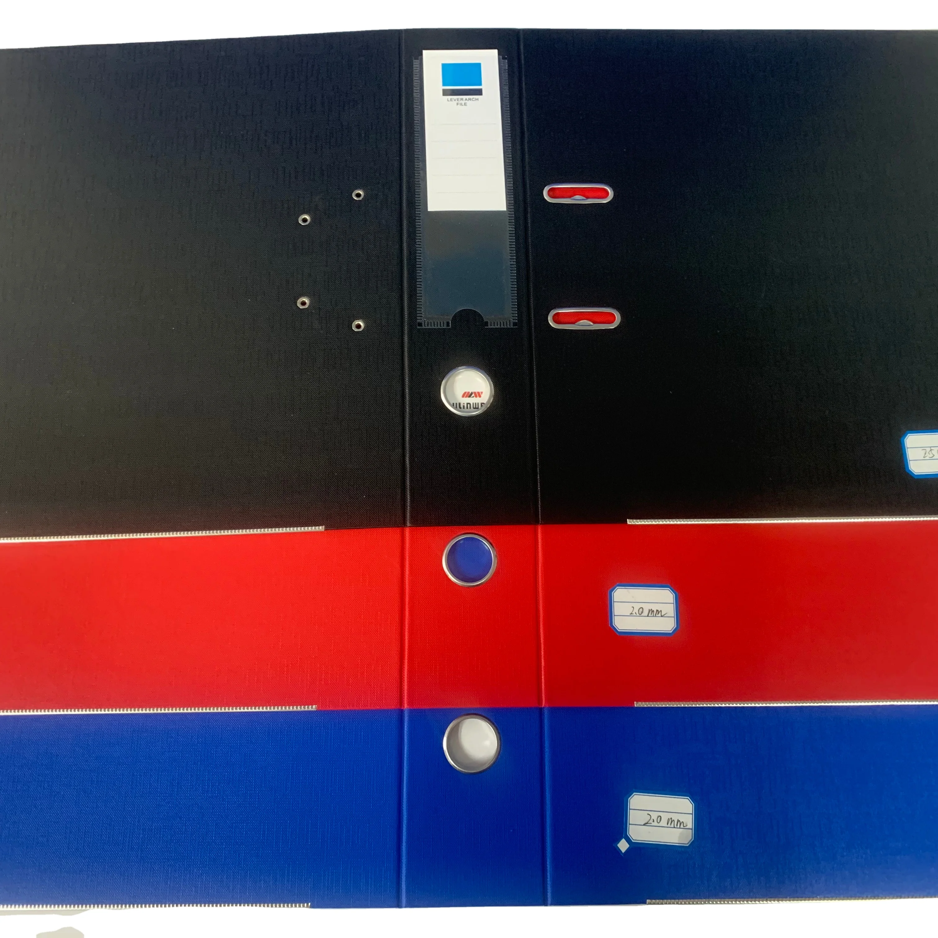 Office supplies presentation folder with few kinds color all size file folder