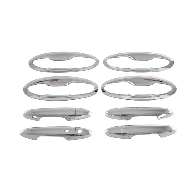 DOOR HANDLE COVER DOOR HOUSING CHROME KITS FOR HONDA GP5 FIT 2014 HONDA JAZZ 2014 JAPAN TYPE ACCESSORIES
