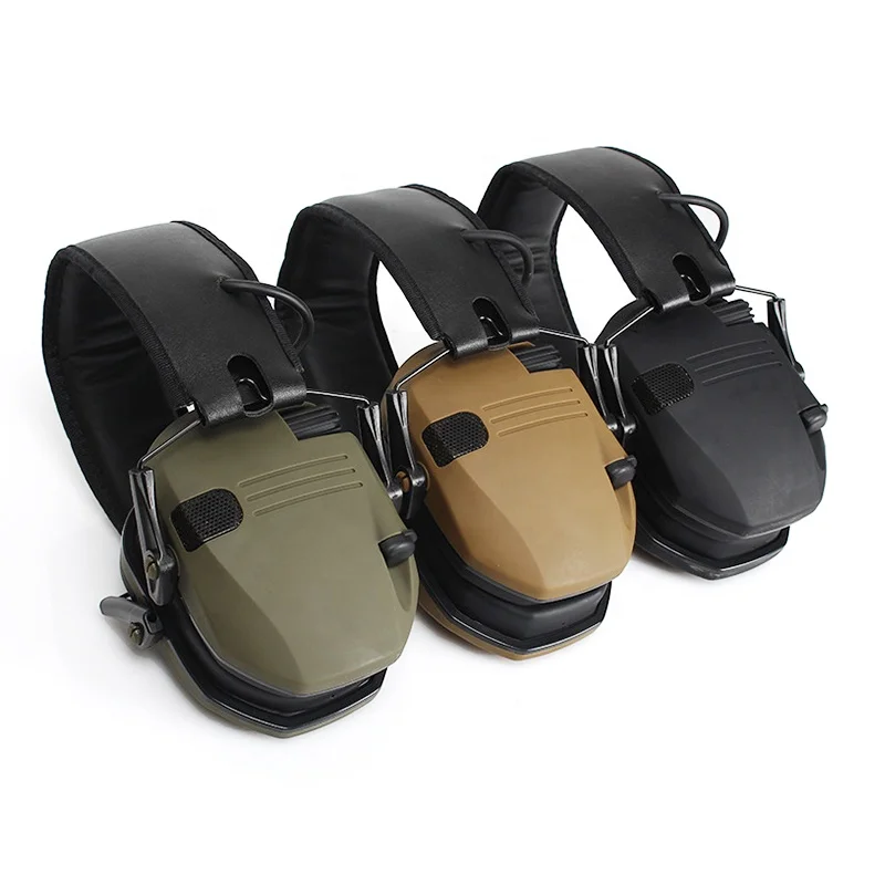 Pickup Noise Reduction Noise-canceling Headphones Electronic Ear Protector Earmuffs Tactical Ear Protection For 30 Hours Use