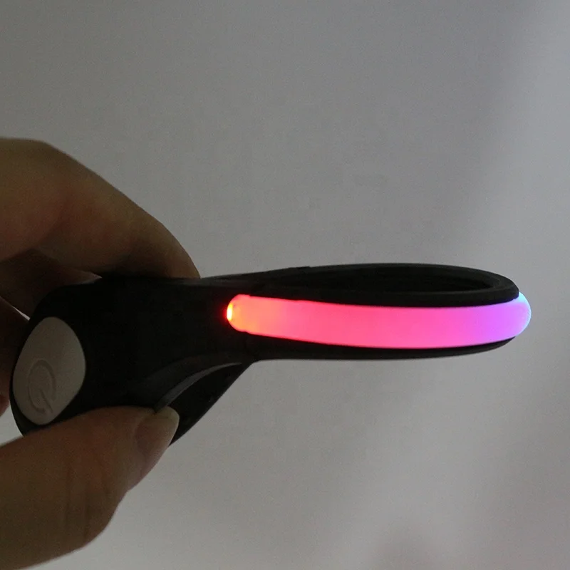 Flashing Sneaker Light Clip Safety Warning Lamp Safety Shoes Light Clip On Shoe, Hot Sale Outdoor Sports Night Running Equipment