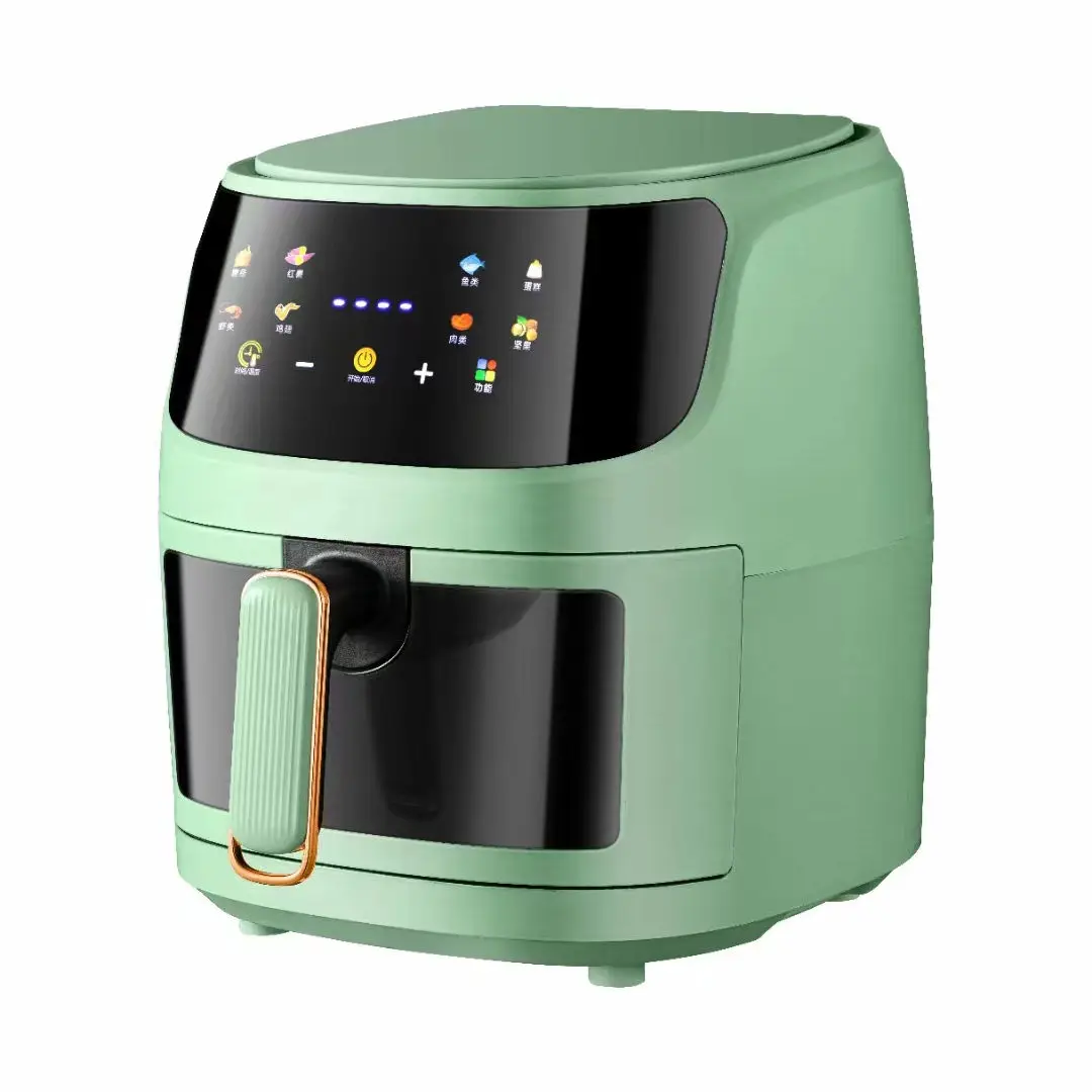 sliver crest 8L air fryer multi-function super-heated electric air fryer digital control oil free air frier with viewing window