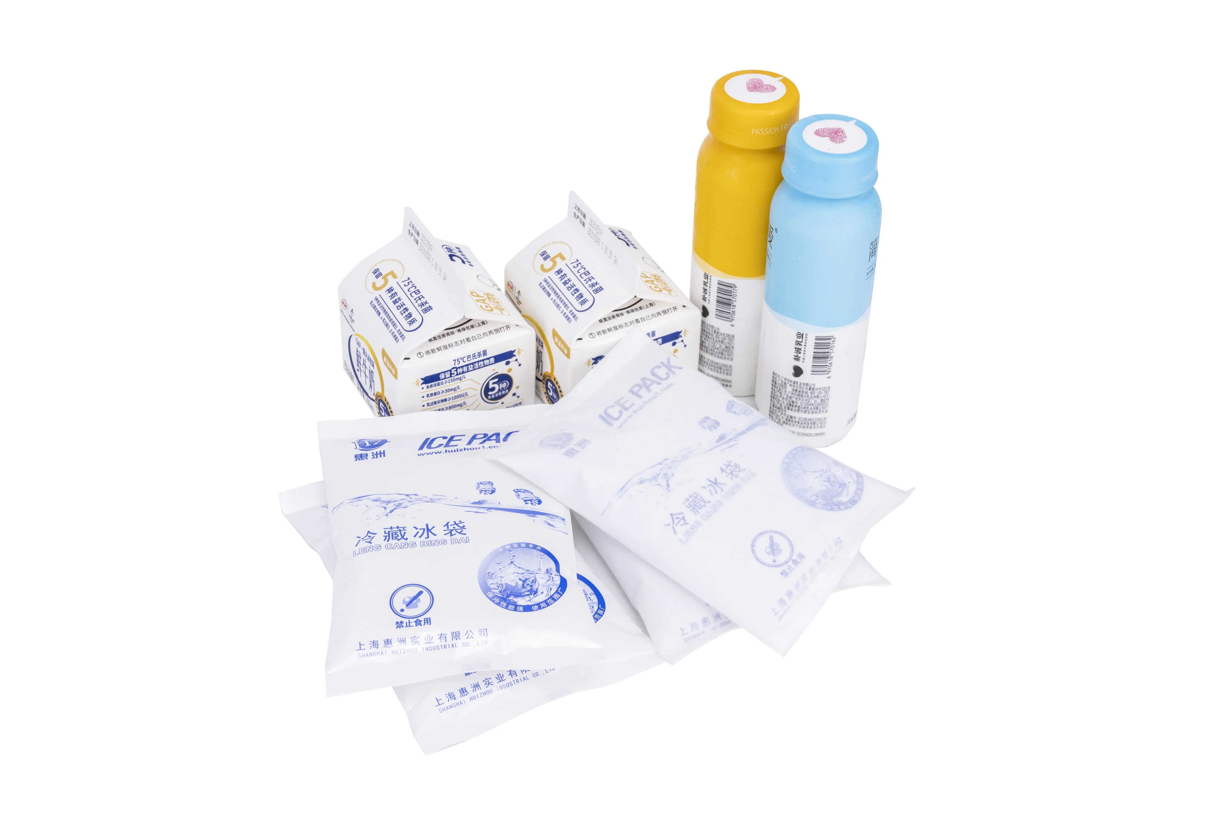  Ice Pack For Seafood Transportation Refrigerated Gel Water Bag Delivery Frozen Food Koozi Fluiconnecto