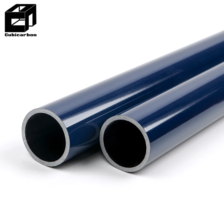 High Strength Colorful Fiberglass Reinforced FRP Pipe Factory Made Frp High-Quality Pipe Fiberglass Round Tube/Pipe
