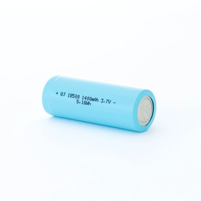 Wholesale 18500 3.7V 1400mAh Recycle Cyclic Charging Rechargeable Cylindrical Digital Lithium Li-Ion Batteries Battery Cells